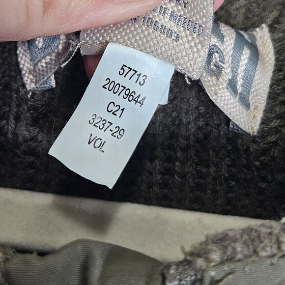 Duluth Trading Co. Mens Ribbed Zip-Up Cardigan Sweater W/ Elbow Patches XL Brown - Picture 5 of 12